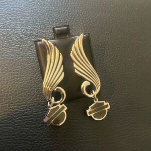 Silver Winged Earrings